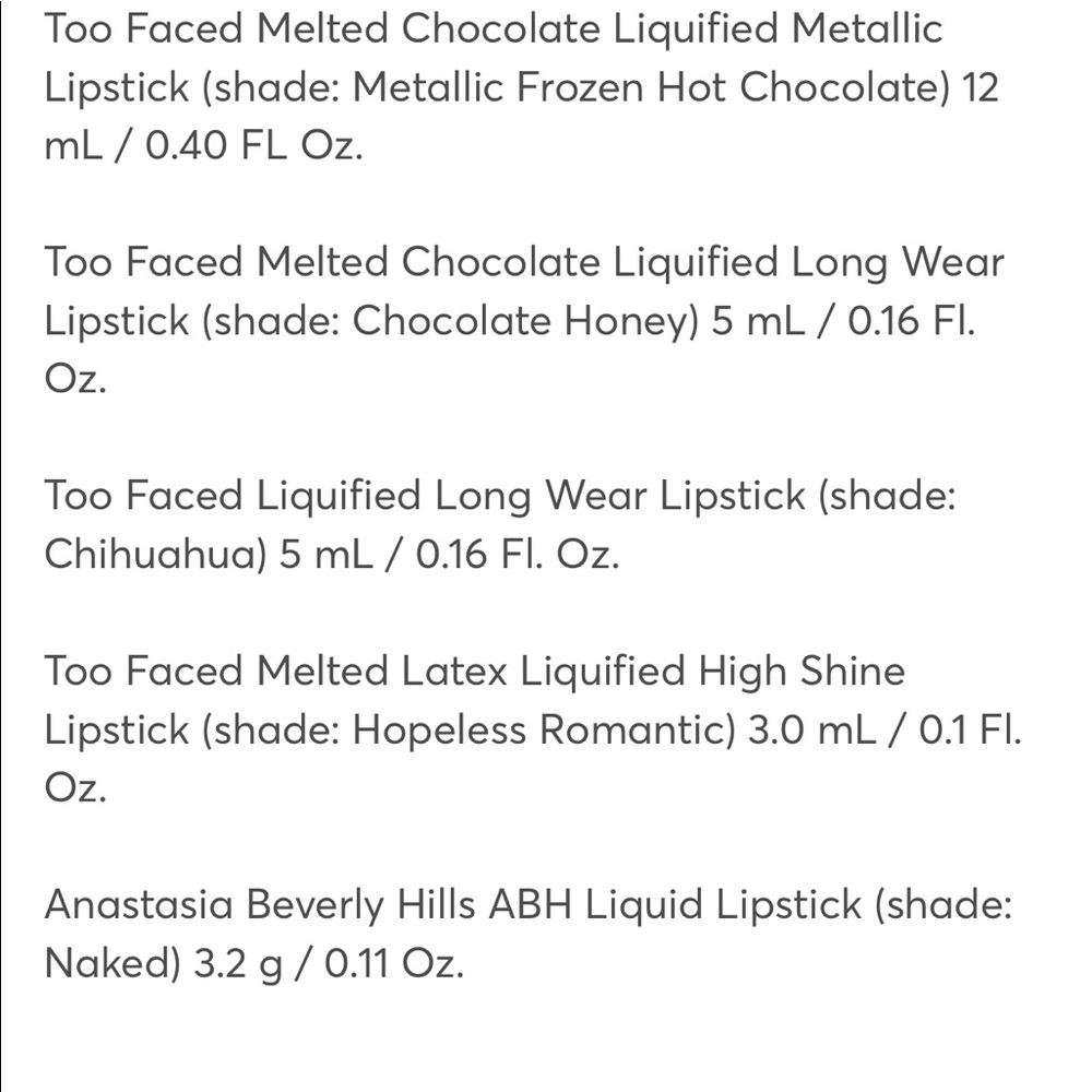 ❗️SOLD❗️ Branded Makeup Lipstick Bundle - Picture 8 of 8